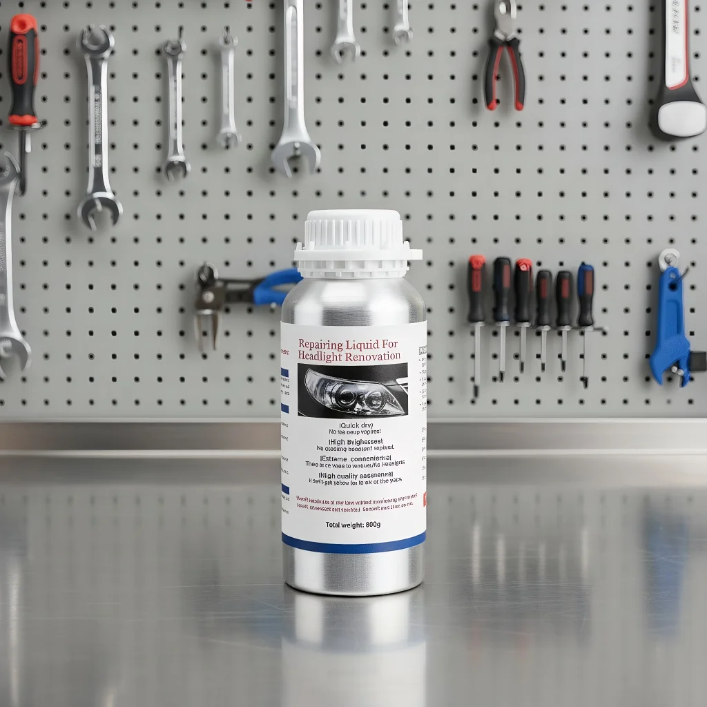 

800ML Car Headlight Polishing Liquid - Polymer Headlamp Renovation Cleaning Agent