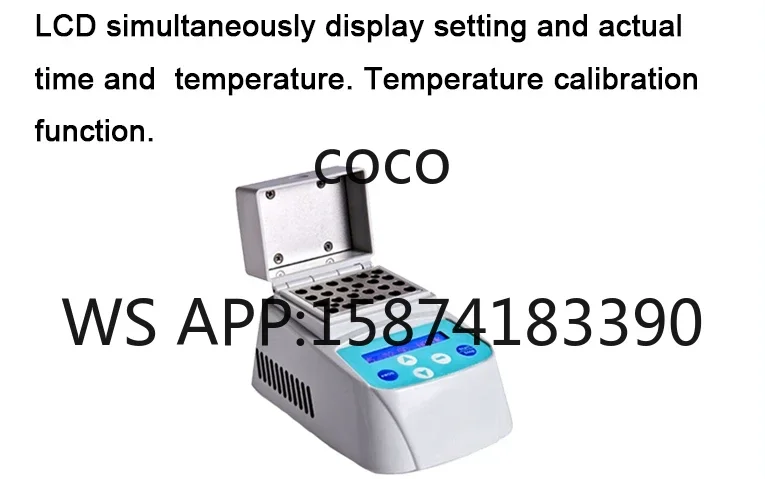 MINIB-100I Intelligent Lab Heating & Cooling Bath with LCD Display, Microprocessor Control, Audible Alarm & Easy Cleaning