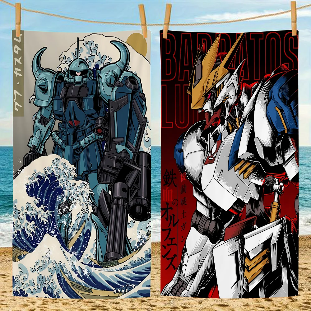 

Gundam Paintings Wall Art Classic Movie Microfiber Beach Towel Absorbent Quick Dry Soft Yoga Resort Mountain Climbing Towel