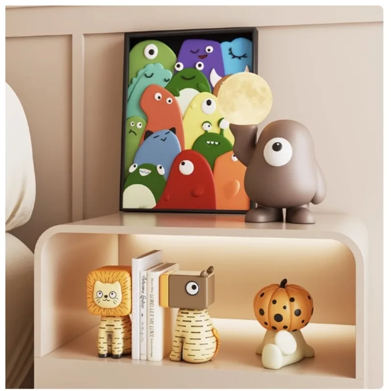 

Creative Living Room TV Cabinet Decoration Nordic High-end Wine Cabinet Set Home Decoration Bedroom Decoration Housewarming Gift