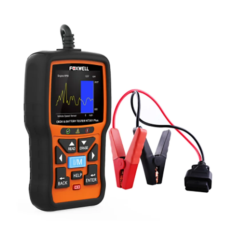 NT301 PLUS OBD2 Fault Scanner 12V Battery Tester Engine Code Reading