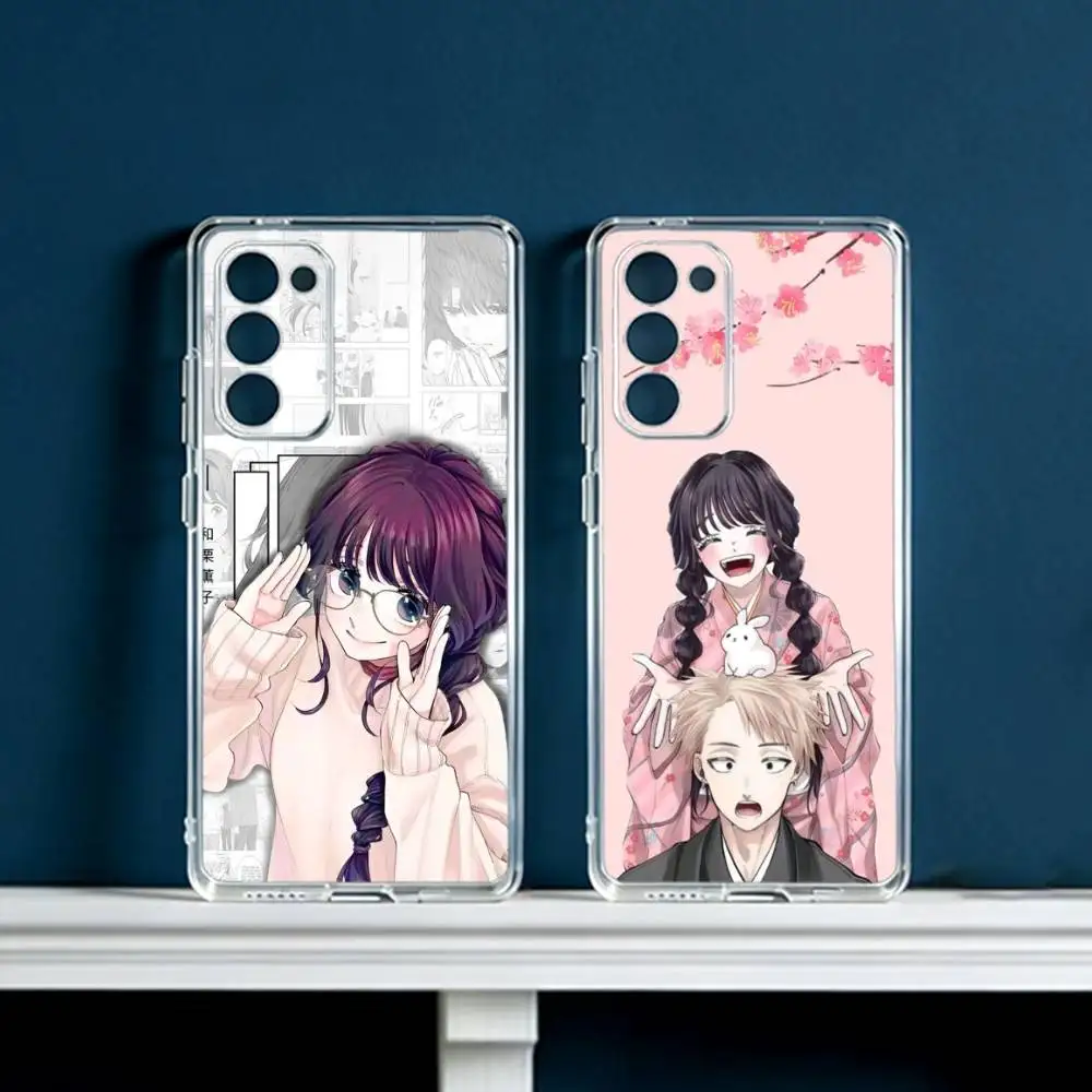 ANIME Kaoruko W-Waguri  Phone Case For Samsung Galaxy S24 S25 S23 S22 S21 Plus S24 S25 Transparent Cover Case