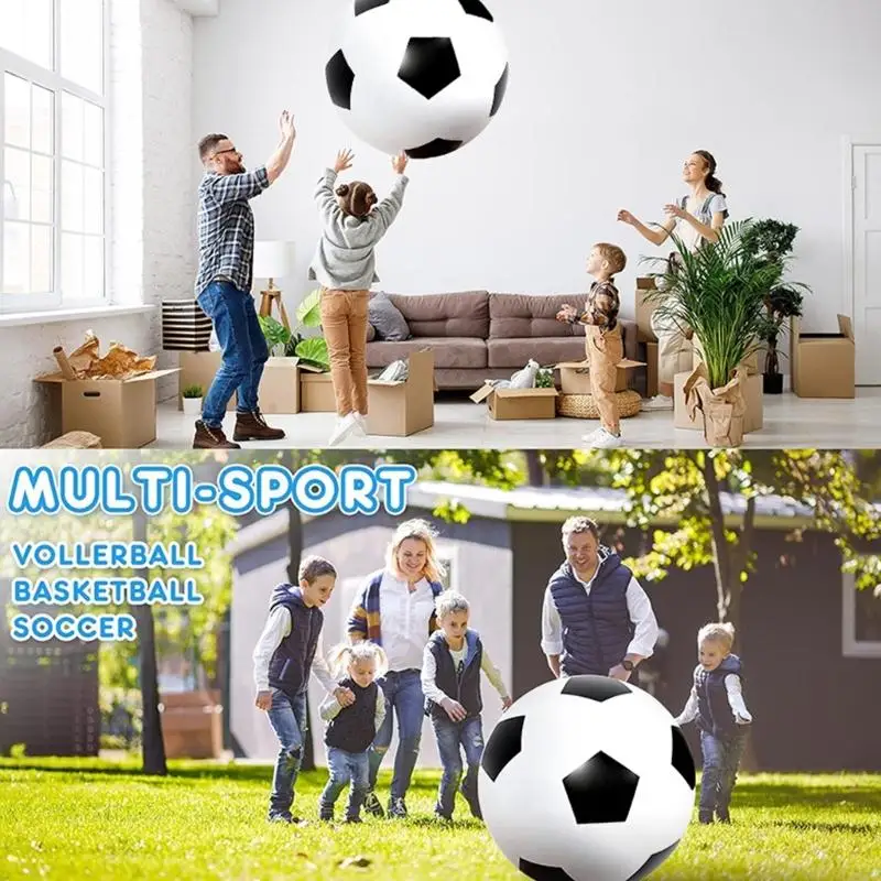 Massive PVC 53 Inch Diameter For Water Games Backyard Fun And Stress Relief Activities Beach Football A2UB