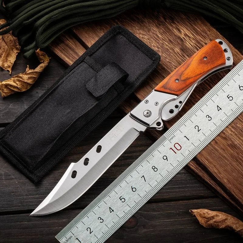 

Wilderness exploration Creative Folding knife High hardness Self Defense Military Tactical Pocket Knives for Camping Hunting