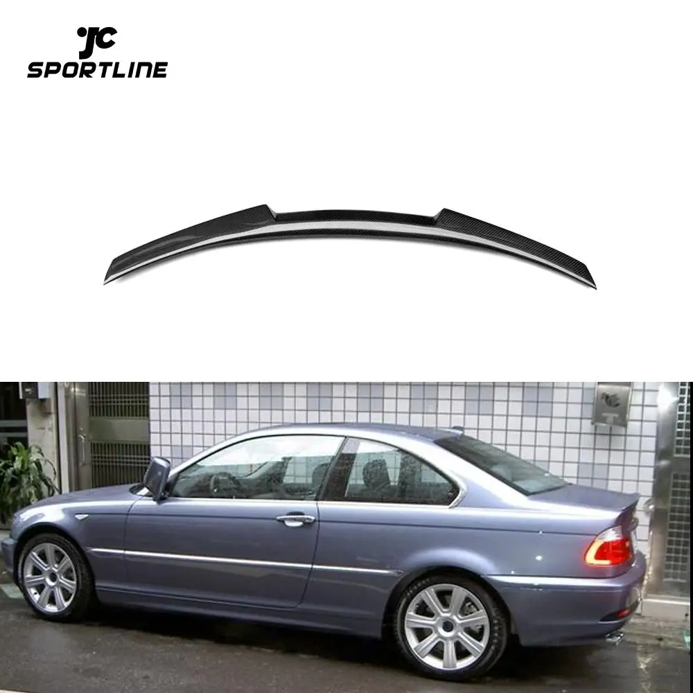 

For 1999 2005 BMW 3-serie E46 Coupe Carbon Fiber Rear Trunk Boot Spoiler Wing