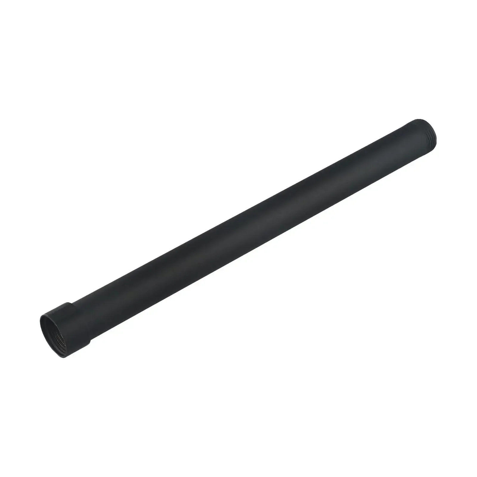 Round Shower Extension Rod Shower Bracket 30cm Shower Extender Gray Extension Tube Black Extra Extend Tube Bathroom Accessories