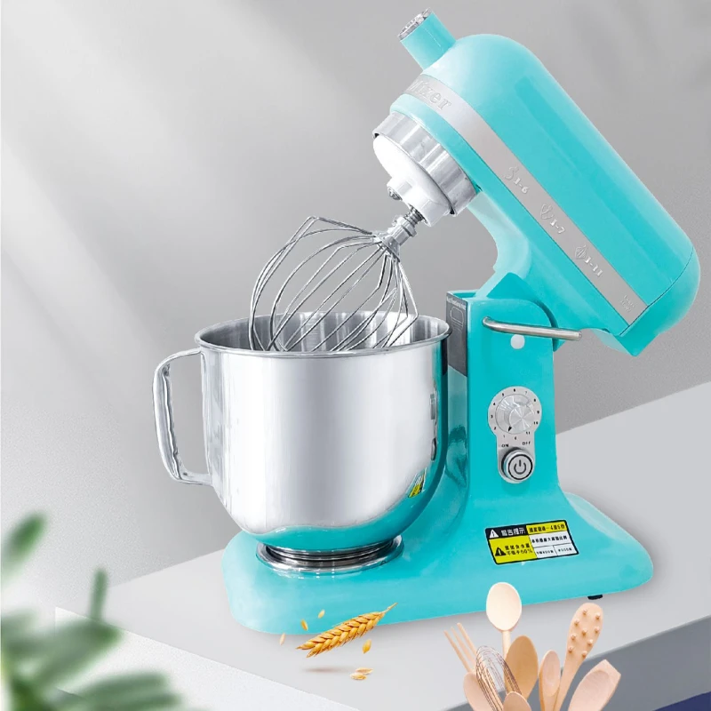 Commercial 7L Cream Whipper Fresh Milk Whipping Machine Stirring and Dough 220V Stand Mixer Egg-Breaking Machine Device