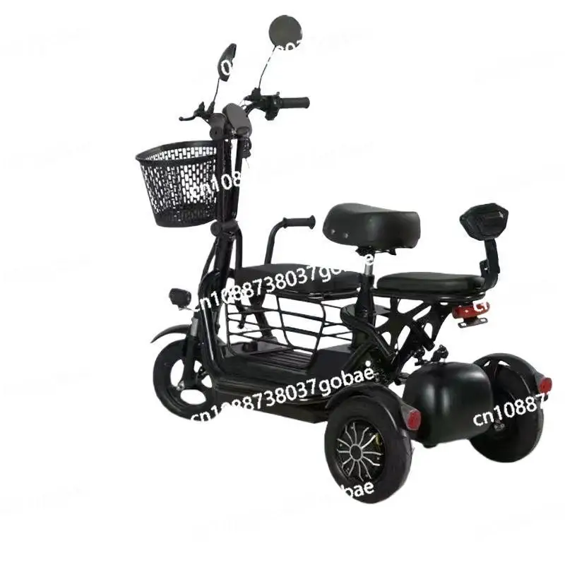 

Three-wheeled electric vehicle household new small folding lightweight battery tram
