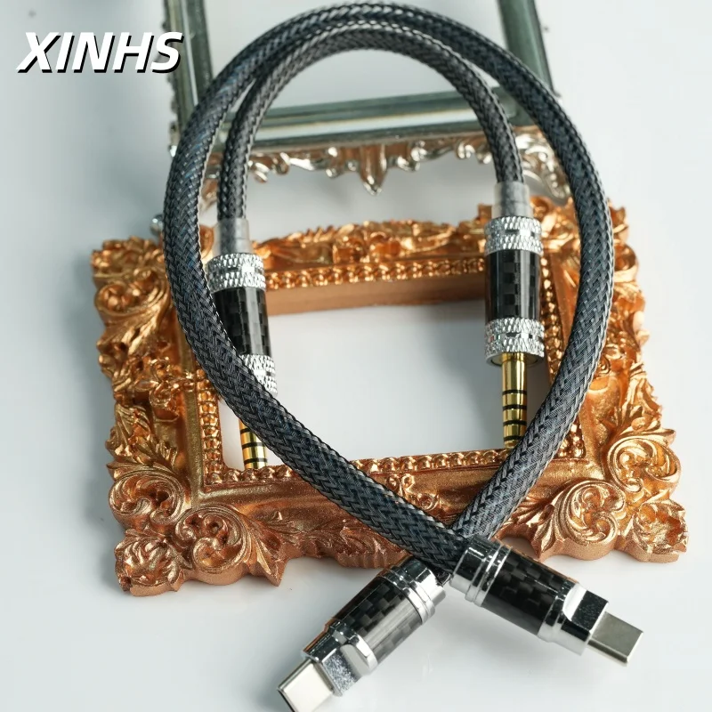 XINHS F03 Furukawa Copper Mini 8N High-Purity Conductor - Compatible with Headphones, MP3 Players, Music Players & DAC Amplifier