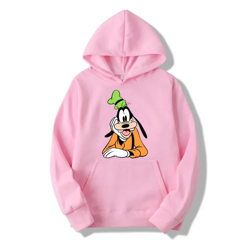 2024 New Fashion Goofy Women Hoodie Cartoon Anime Men Oversized Sweatshirt Spring Autumn Couple Pullover Clothes Tops