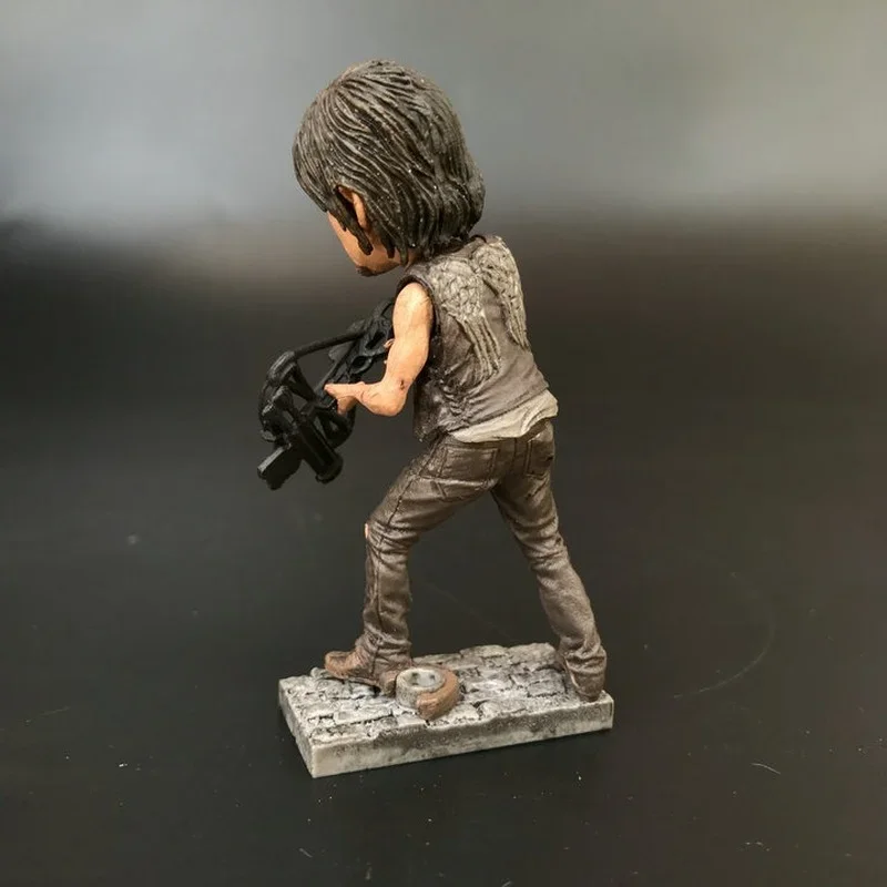 Originale la bambola che cammina figura morta Rick Grimes accessori per ornamenti assemblati mobili figurine Fantasy bambini presenti