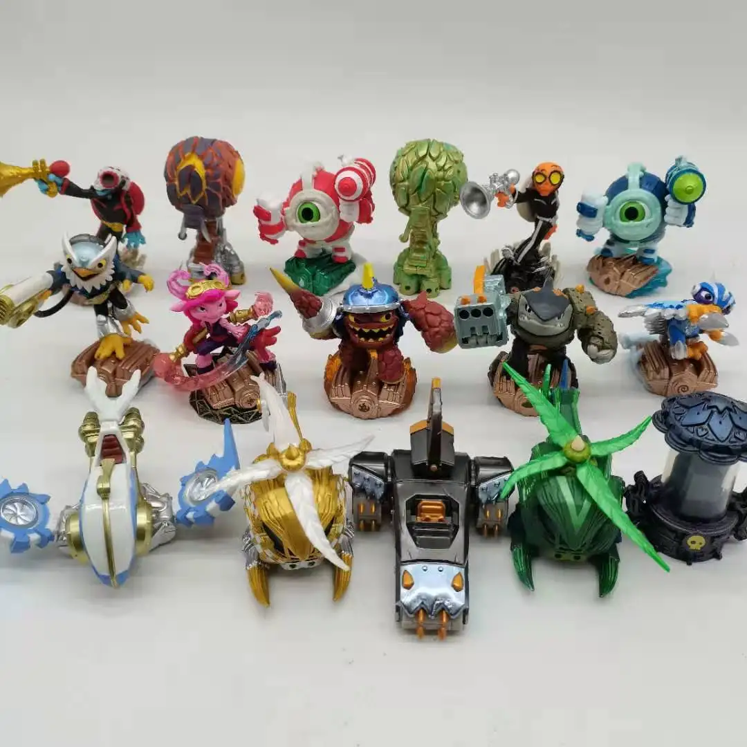 Skylanders Fiesta Dive Clops Jet Stream Burn Cycle Stormblade Shooter Tank Action Figure Model Collection Toys for kids gifts