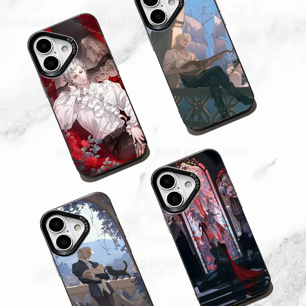

Baldur G-Gate Figure Astarion Game Phone Case For IPhone 17 16e 16 15 14 13 12 11 Pro Max X XR XS MAX Back Cover