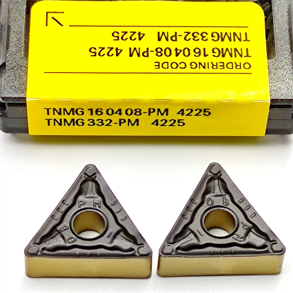 TNMG160404 TNMG160408 PM TCMT16T308 TCMT16T304 PM4225 Externe Drehen Hartmetall einfügen Hohe qualität Drehmaschine cutter Werkzeug TCMT TNMG