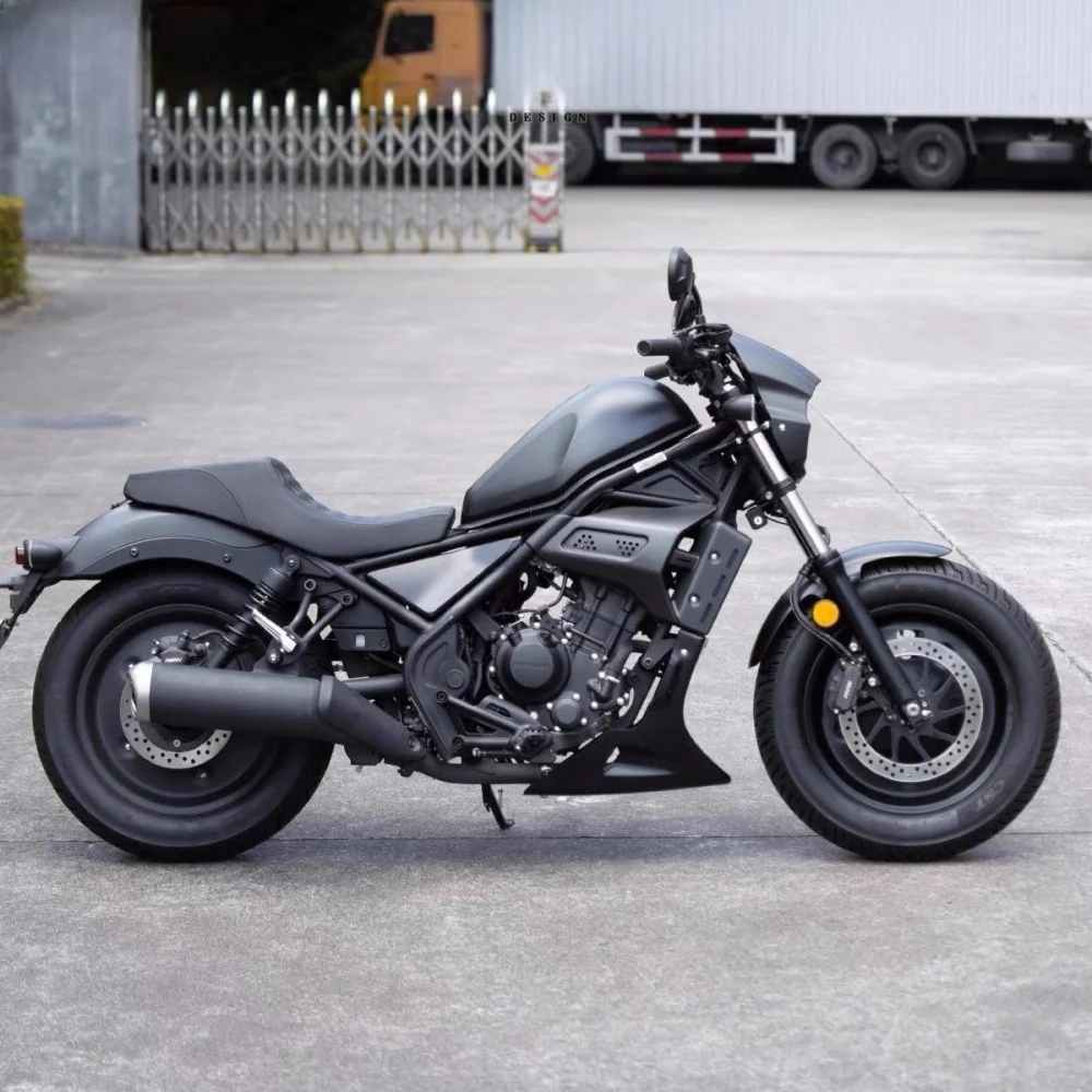 For the CM300, the accessory lamp cover can be directly installed without any damage Special Shape Front Fairing