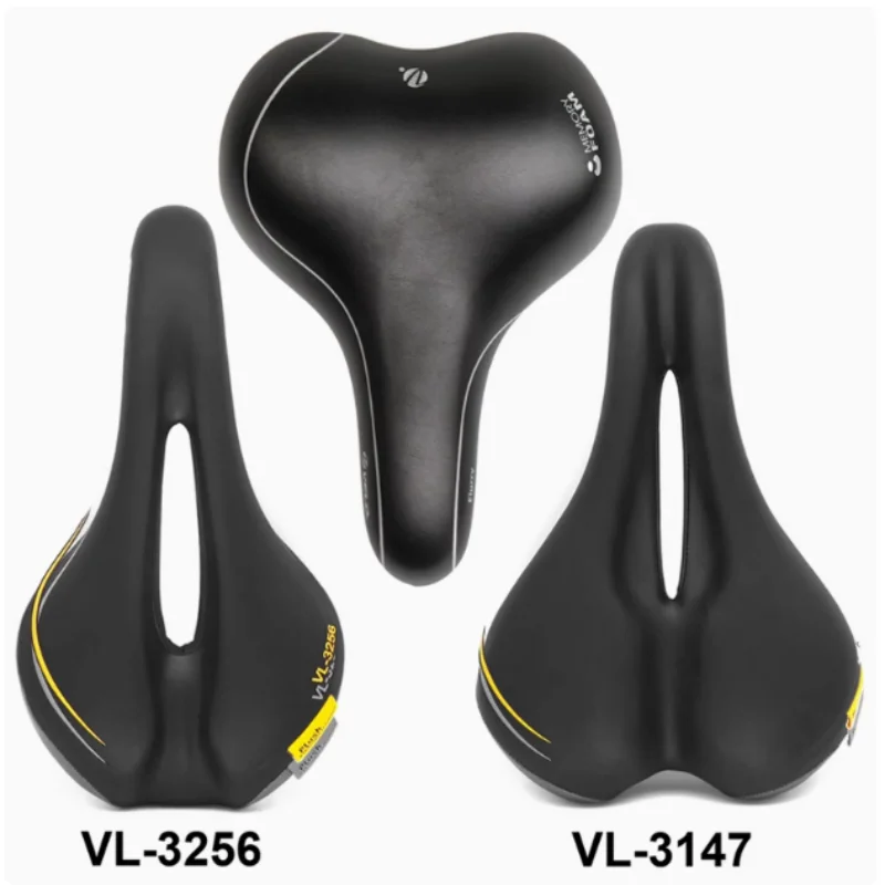 VELO D2 мягкая велосипедная полая изогнутая подушка