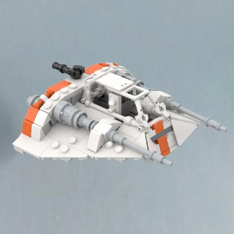 227개 스타 배틀 아크틱쉽-레벨 MOC 맞춤형 모듈식 빌딩 블록 브릭 디자인 어린이 인기 DIY 남자아이 조립 장난감 선물