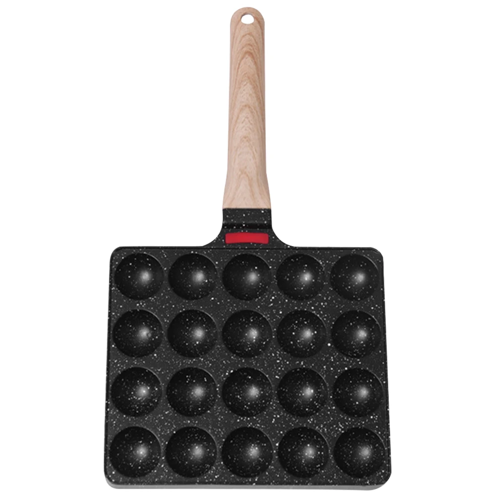 Cooking Grill Baking Pan Nonstick Takoyaki Grill Pan Plate 20 Holes Octopus Ball Baking Tray Perfect for Octopuses Balls Pancake