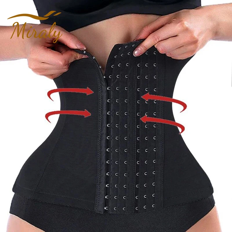 Entrenador de cintura adelgazante para mujer, Faja moldeadora de vientre, Control de barriga, moldeador de cuerpo, fajas de compresión de grasa, corsé firme