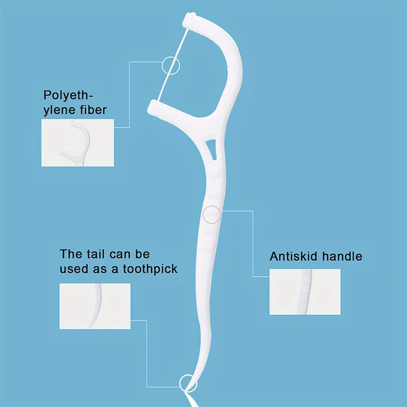 100개 치실 치실 이쑤시개 이쑤시개 이쑤시개 이쑤시개 치아 스틱 치아 청소 치간 브러시 치실 픽 청소 치아