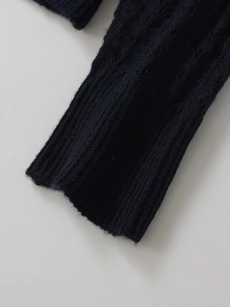 Maglione a maniche lunghe girocollo in tinta unita semplice temperamento casual da donna nuovo autunno in stile europeo e americano