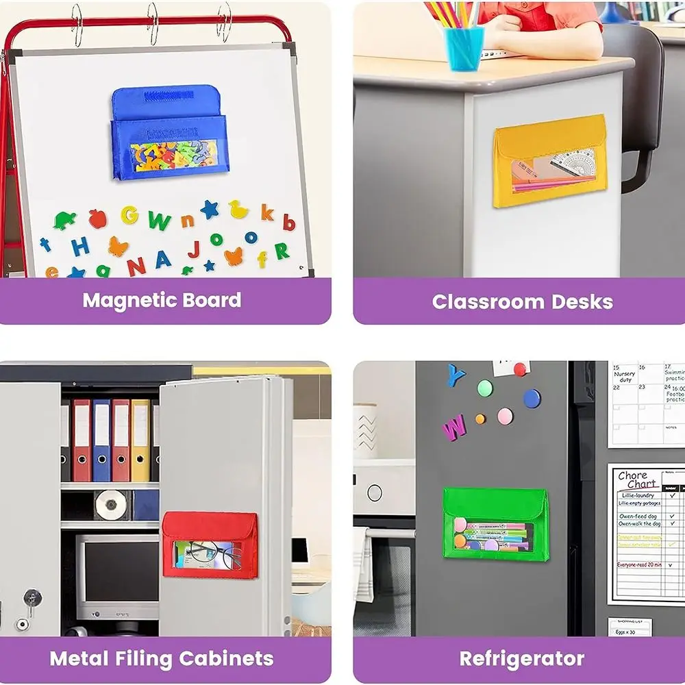 Schoolbenodigdheden Klaslokaal Opbergvakken Magnetische Universele Leraar Hulpbronnen Zakken Duurzaam Whiteboard Tas Klaslokaal