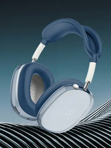 4 in 1 Silicone + TPU Clear Cover Case Shockproof Ear Pad Ear Cups Headband Cover Ear Cushion/Ear Muff Protector for AirPods Max