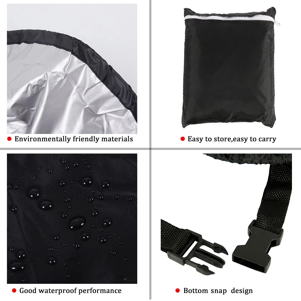 UV Protection Lawn Mower Oxford Cloth Cover, Waterproof Dustproof Snow Blower Dust Cover, Multi-Functional Protection