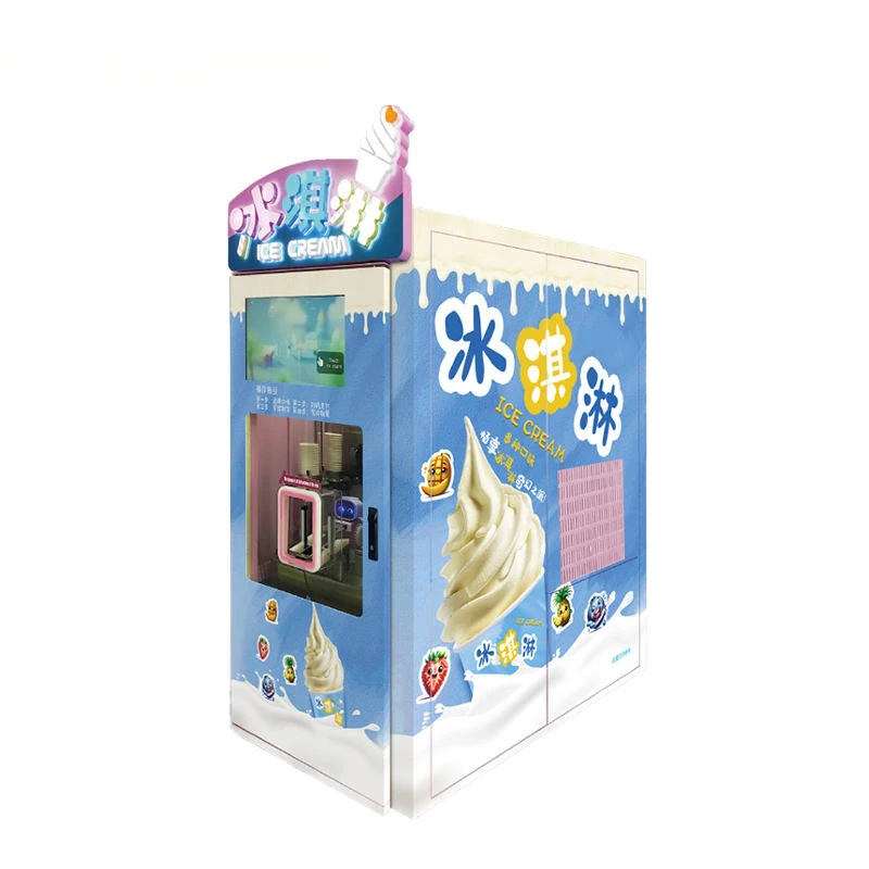 

Hot Sale Soft Ice Cream Machine Professional Frozen Dessert Equipment