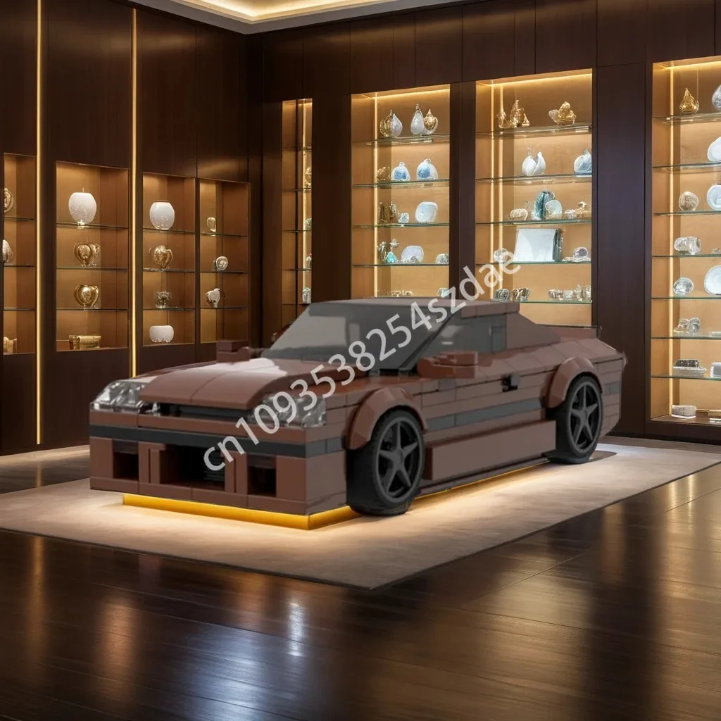 

397 шт. MOC Volvoes 480 City Champions супер автомобиль строительные блоки креативная рождественская игрушка в подарок