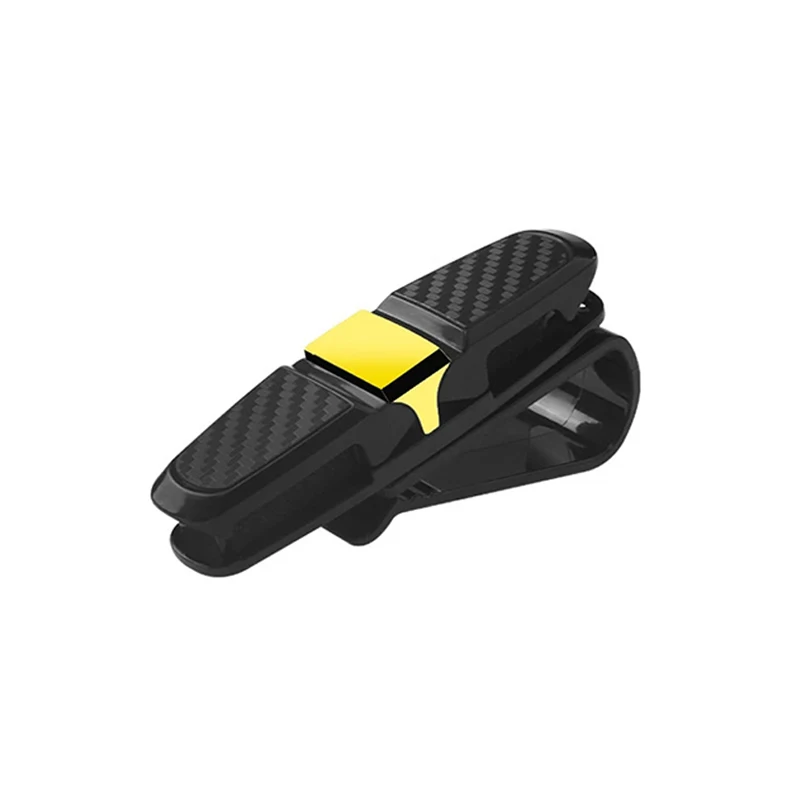 Universal Car Visor Eyeglass Holder Clip - Adjustable Clip for Sunglasses Easy to Install, Keeps Glasses Secure & Within Reach