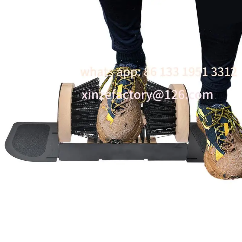 

Customizable Shoes Boot Scraper Outdoor Shoes Boots Mud Cleaning Scraper Floor Mount Shoe Cleaner Brush
