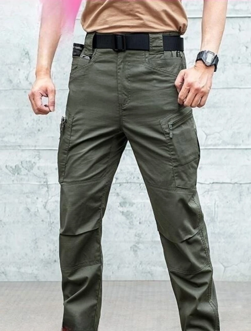 Outdoor Army Fan IX9 Spy Shadow Tactical Pants for Men, Xiakaudura Casual Commuter Pants