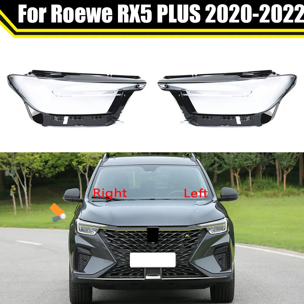 Headlamp Case For Roewe RX5 PLUS 2020 2021 2022 Car Headlight Cover Glass Lamp Caps Lampshade Lampcover Head Light Lens Shell