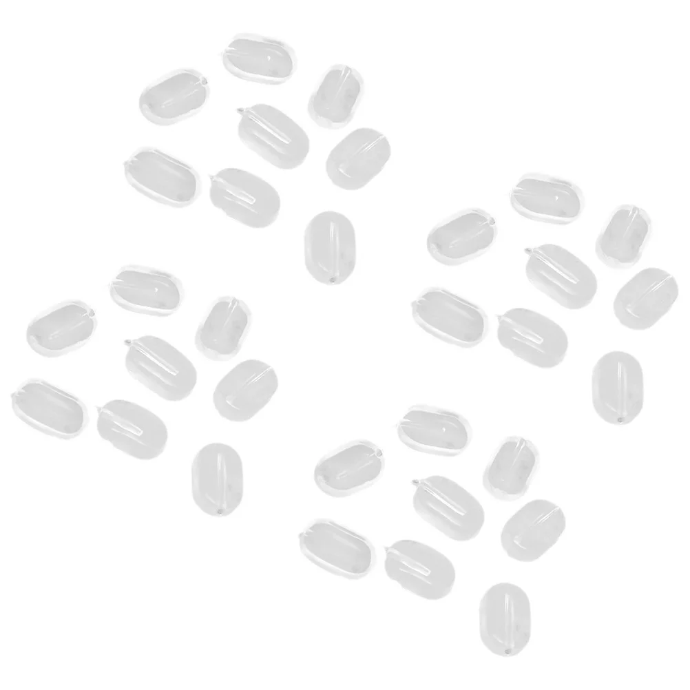 

20Pairs Nose Pads for Glasses Anti Skid Silicone Eyeglass Ends Soft Cushion Replacement Parts Nose Cushion for Glasses