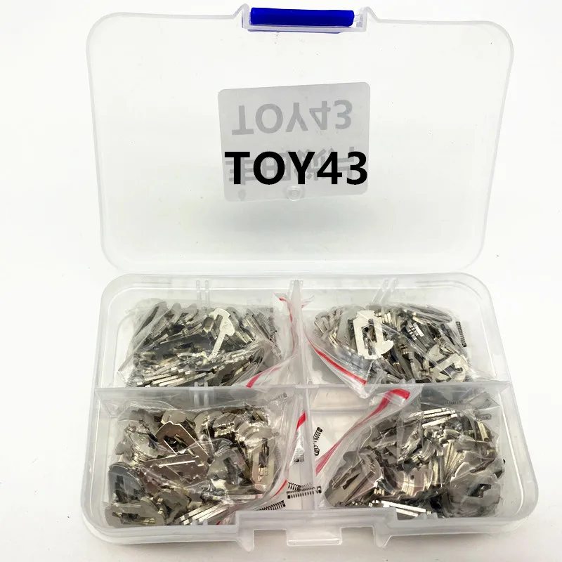 Пластина замка автомобиля TOY43, Язычковая пластина замка для Toyot-a Camry Corolla №, 4 Язычковая запирающая пластина замка, по 50 шт.