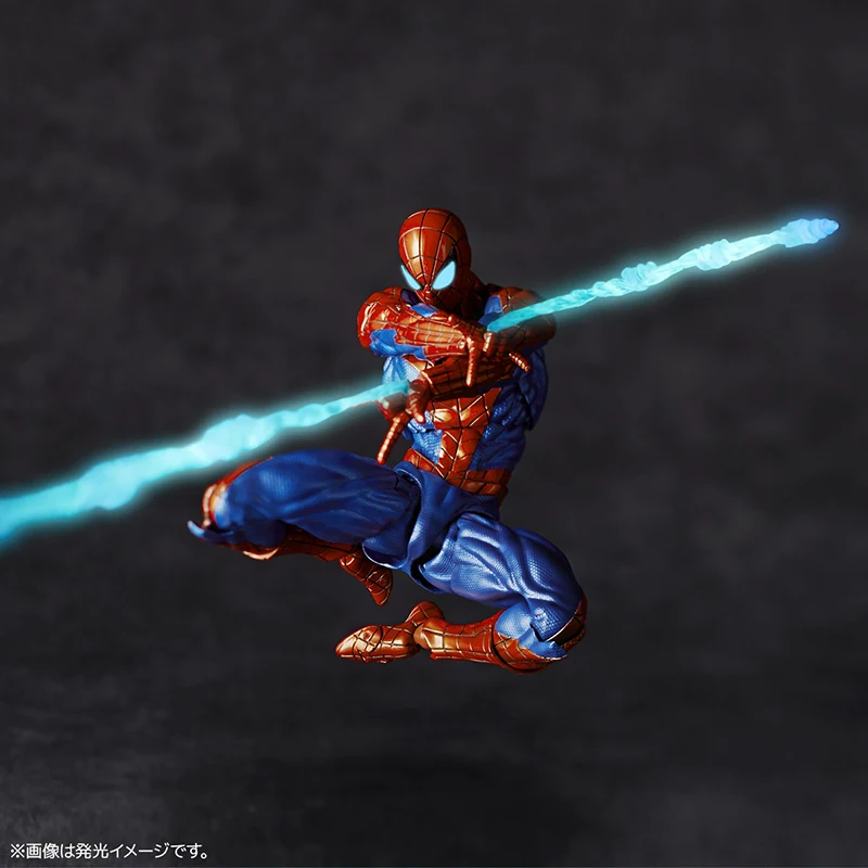AMAZING YAMAGUCHI Spider 2.0 Actionfigur PVC Bewegliches Sammlermodell 16cm Revoltech Peter Parker Figuren Spielzeug – Detail 22