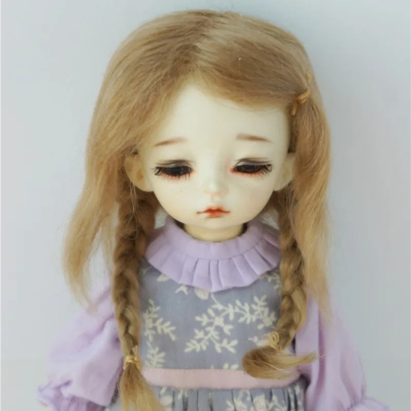 JD061 1/8 1/6 1/4  1/3 Lovely BJD Mohair Wigs For Size 5-6inch 6-7inch 7-8inch  8-9inch Doll Top Doll Accessories BJD Hair