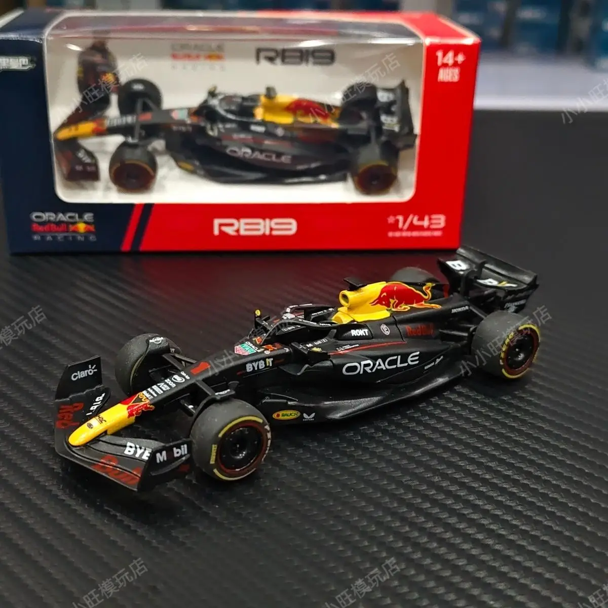 

1:43 Red Bull RB19 F1 Formula One Diecast Alloy Car Model Sliding Simulation Collectible Display Decor Ornament Gift