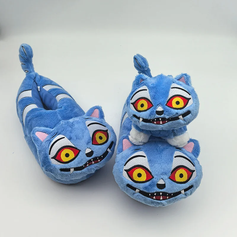 2025 Kpop Demon Tiger Pantofole di peluche Cacciatori Scarpe di peluche Scarpe morbide per interni per la casa Regali di compleanno di Natale per bambole