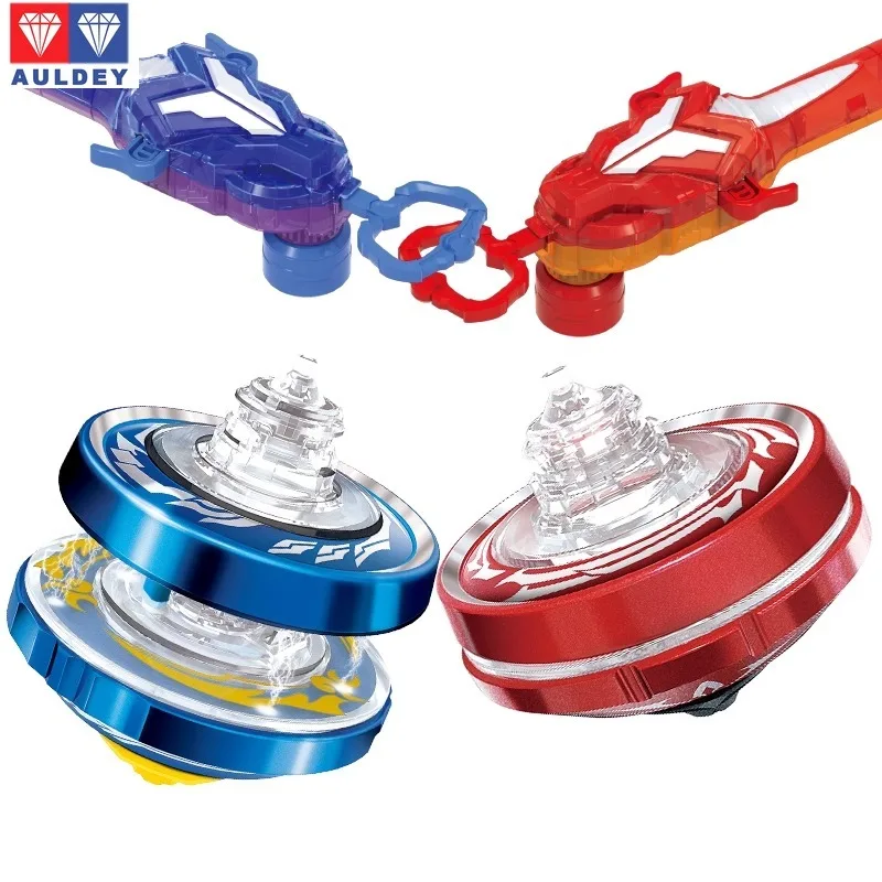 

In stock AULDEY‌ Original Hurricane War Soul Gyro Light-Scale Double-layer GlowableActivated FigureModel Collection HolidayGifts