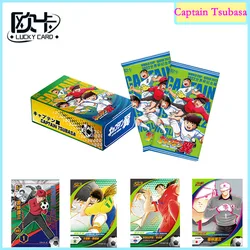 Tarjeta de la serie capitán Tsubasa de Anime genuino, conmemorativa de la Copa Mundial, colección limitada de LP SKP, regalo de cumpleaños, tarjetas de fanático de fútbol