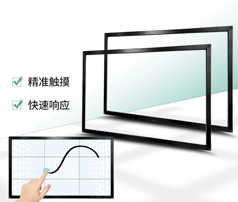 Universal 32  Inch IR Multi Touch Overlay Frame, Open Frame Touch Screen Display for Interactive Kiosk and Monitor