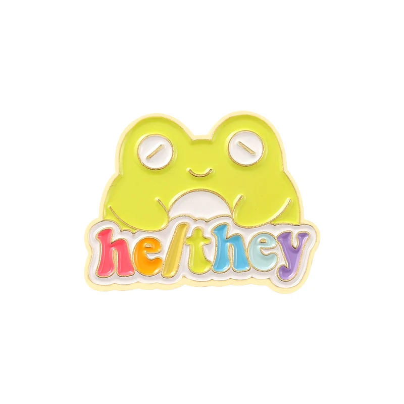 My Pronouns Enamel Pins, Inclusive Gift Set