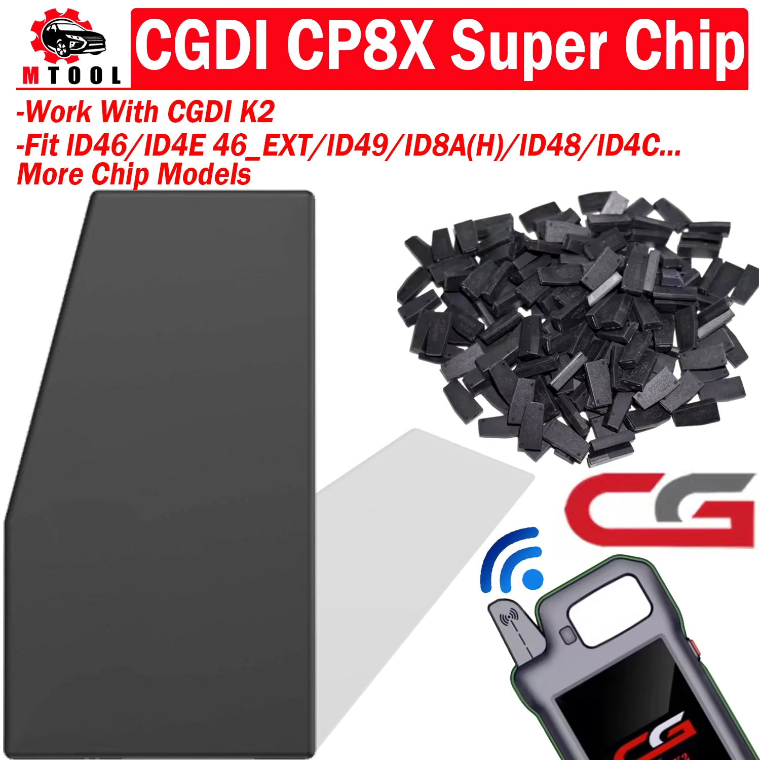 Wholesale CGDI CG8X Super Chip for CGDI K2 Stability Conversion fit lD46 ID4E 46_EXT lD7938(ID47) lD49 ID8A(H) lD48 lD4C More - Image 2