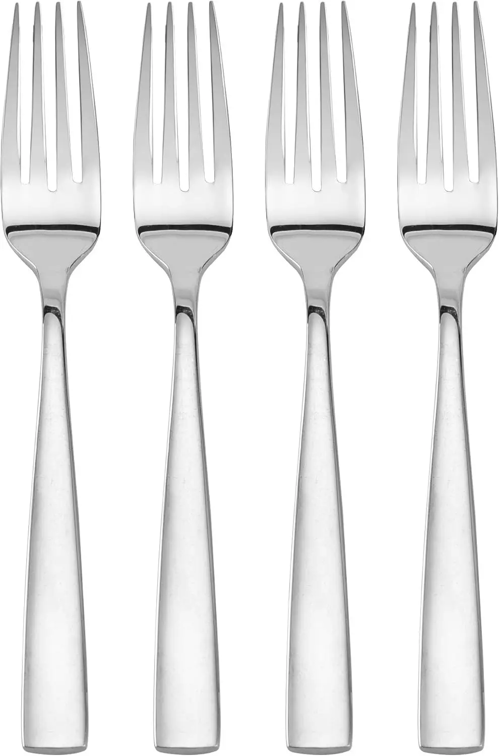 デラノ食器セット 4人用、20ピース ステンレス製シルバーウェアセット エレガントなデザイン