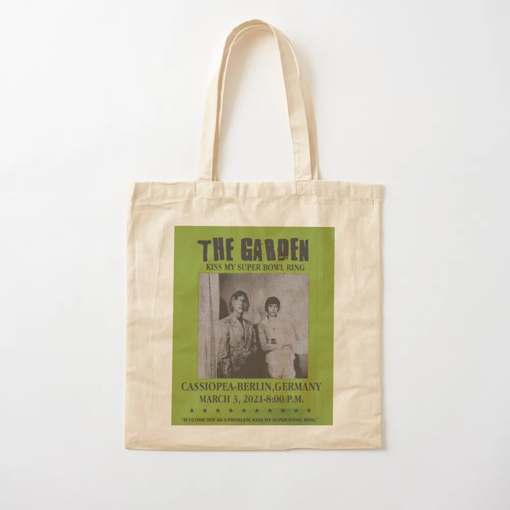 The Garden Band Kiss My Super Bowl Ring Tote Bag