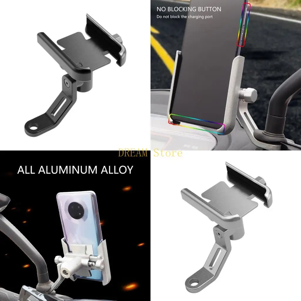 

Universal Bike Motorcycle Phone Holder Adjustable Easy Installation for Travel best sale