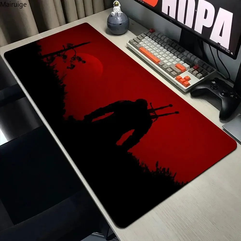 

Большой коврик для мыши Witch Wild Hunting Design HD Настольный коврик Игровые аксессуары Противоскользящие и моющиеся - Киберспорт Офис Дом