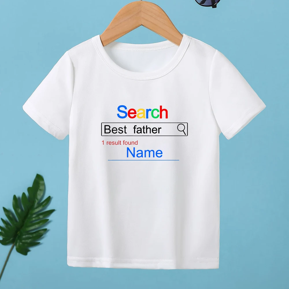 Add Your Personalization Custom Kids T Shirt Boys/Girls DIY Tee Shirts Mother And Father'day Tops Printing, Contact Seller Frist